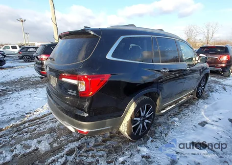 2019 Honda Pilot Touring from USA, damaged, VIN 5FNYF6H96KB067052